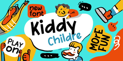 Kiddy Childre Font Poster 1