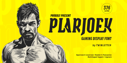 Plarjoek Font Poster 1