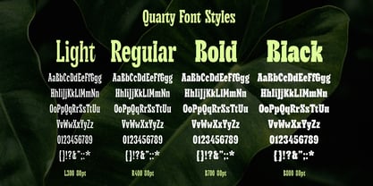 Quarty Font Poster 8