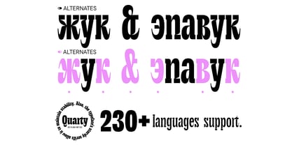 Quarty Font Poster 12