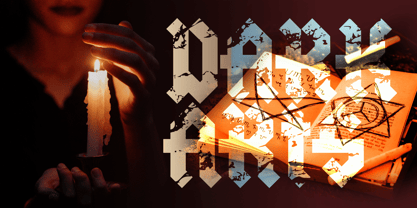 Malfoy Font Poster 6