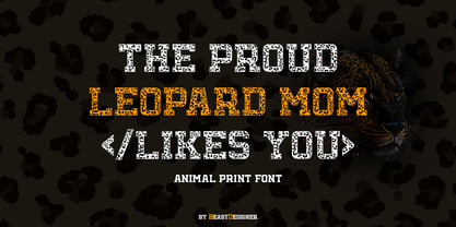 Leopard Varsity Police Poster 3