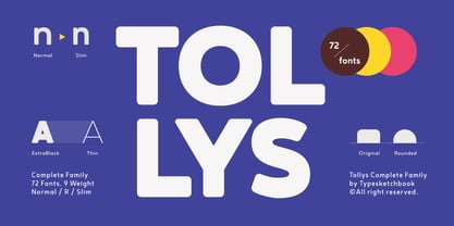 Tollys Font Poster 1