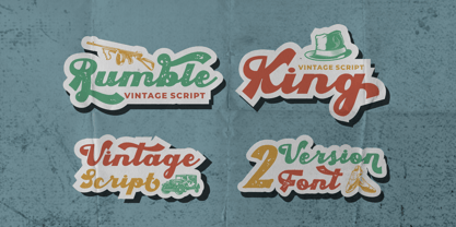 Rumble King Font Poster 5