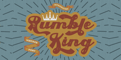 Rumble King Font Poster 1