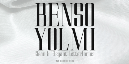 Benso Yolmi Font Poster 1