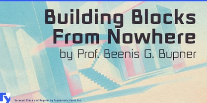 Sarasori Font Poster 5