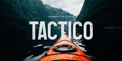 Tactico Font Poster 1