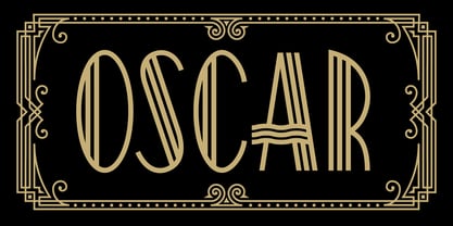 Oscar Font Poster 1