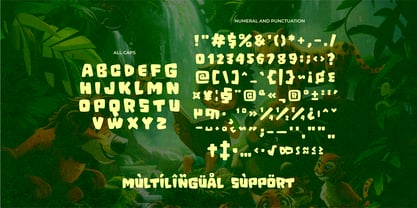 Spenbeb Game Font Poster 7