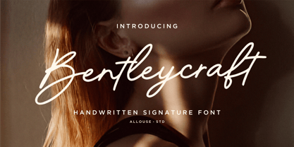 Bentleycraft Font Poster 1