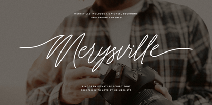 Merysville Font Poster 1