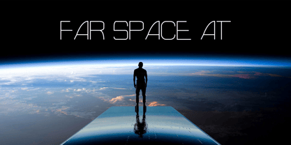 Far Space AT Font Poster 1