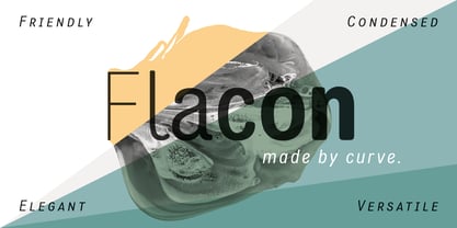 Flacon Font Poster 1