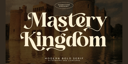 Mastery Kingdom Font Poster 1