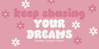 Quirky Quest Font Poster 5