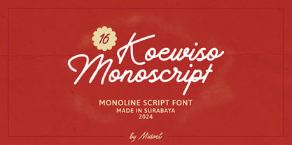 Koewiso Monoscript Police Poster 1