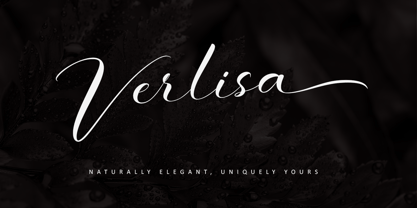 Verlisa Font Poster 1