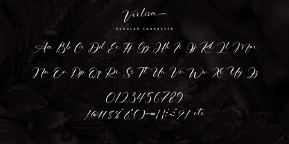 Verlisa Font Poster 11