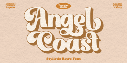 Angel Coast Font Poster 1