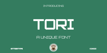 Tori Font Poster 1