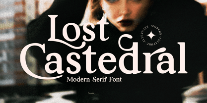 Lost Castedral Font Poster 1