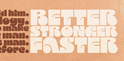 Bostin Font Poster 7