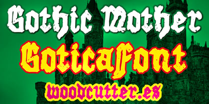 Gothic Mother Font Poster 1