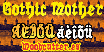 Gothic Mother Font Poster 6