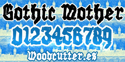 Gothic Mother Font Poster 7