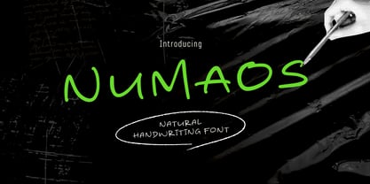 Numaos Font Poster 1