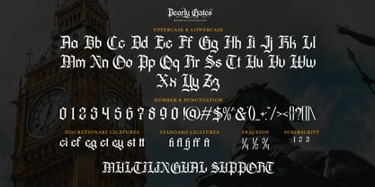 Pearly Gates Font Poster 11