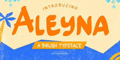 Aleyna Font Poster 1