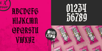 Vandal Street Font Poster 15