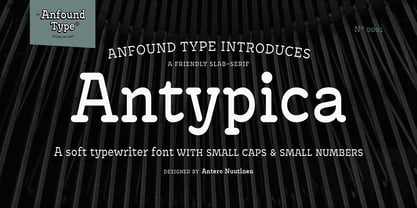 Antypica Font Poster 1