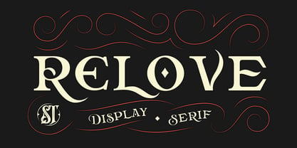 Relove Font Poster 1