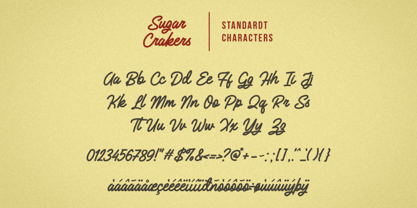 Sugar Crakers Font Poster 5