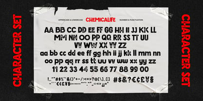 Chemicalife Font Poster 6