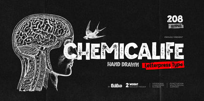 Chemicalife Font Poster 1