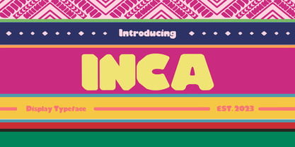 INCA Font Poster 1