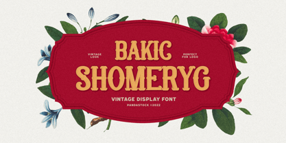 Bakic Shomeryg Font Poster 1