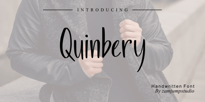 Quinbery Font Poster 1
