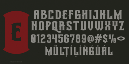 Mesho Font Poster 7