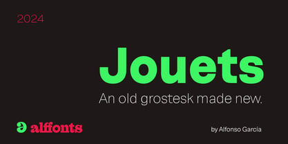 Jouets Font Poster 1