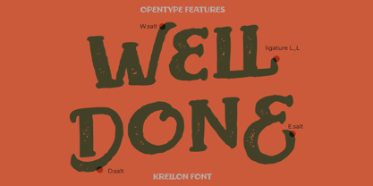 Krellon Font Poster 8