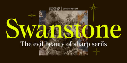 Swanstone Font Poster 1