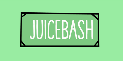 Juicebash Font Poster 1