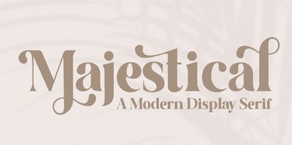 Majestical Font Poster 1