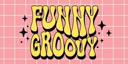 Monoway Groovey Font Poster 5