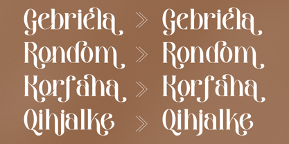 Gibroma Font Poster 5